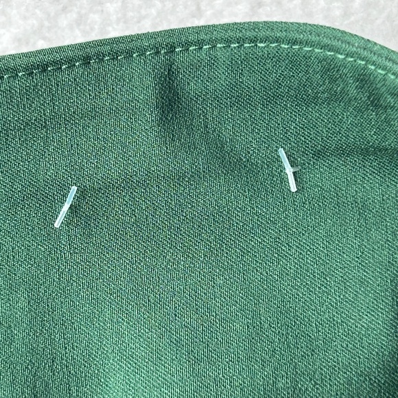 Alfani Women's Size 8 Pants Trousers Wide-leg Straight-leg Emerald Green - Picture 7 of 16